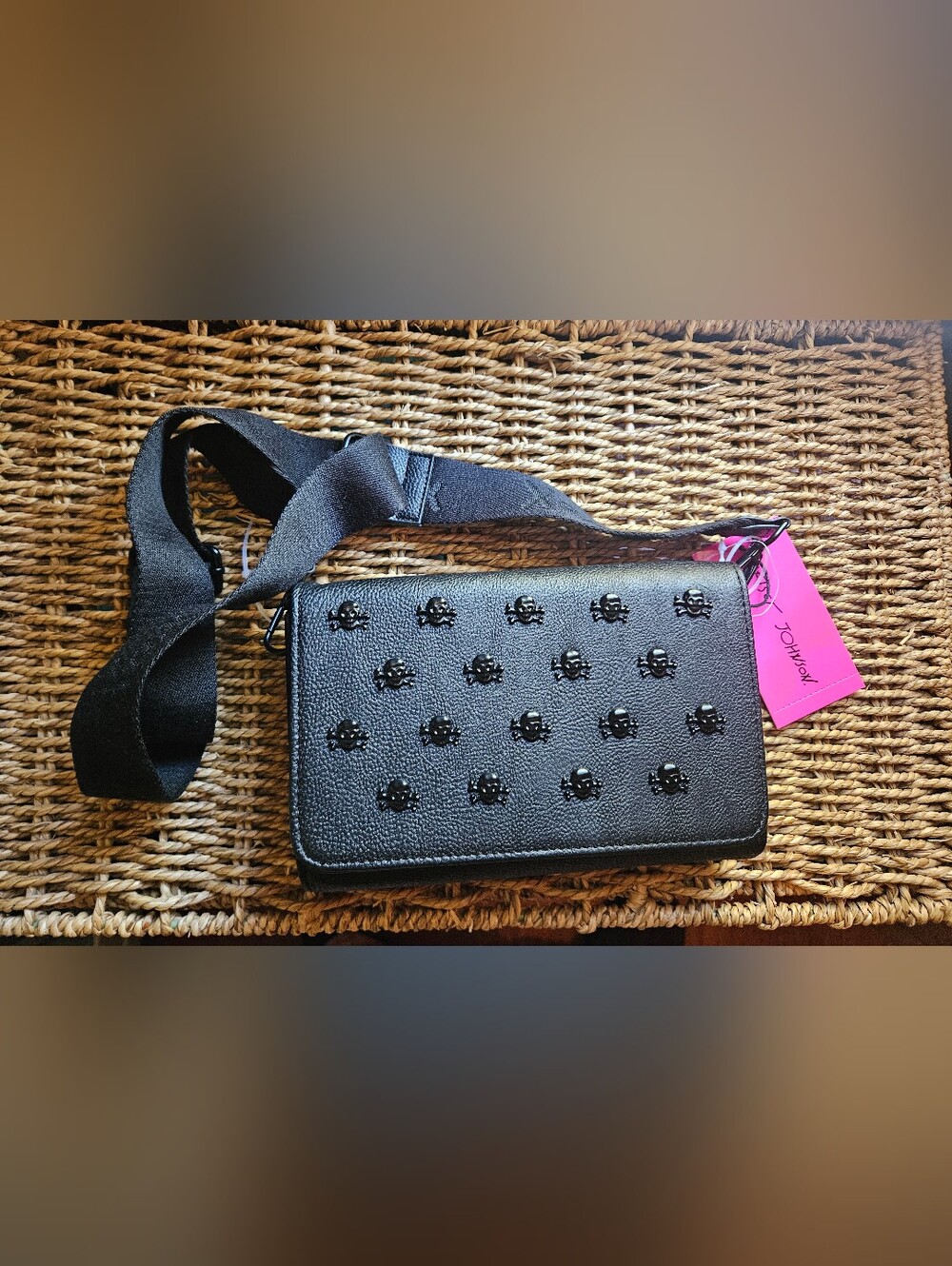 Betsey Johnson Skull Purse, NWT